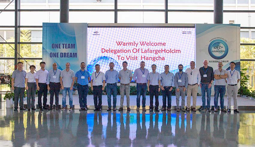 LafargeHolcim Delegation Visited Hangcha Headquarters On Sep. 18th, 2019